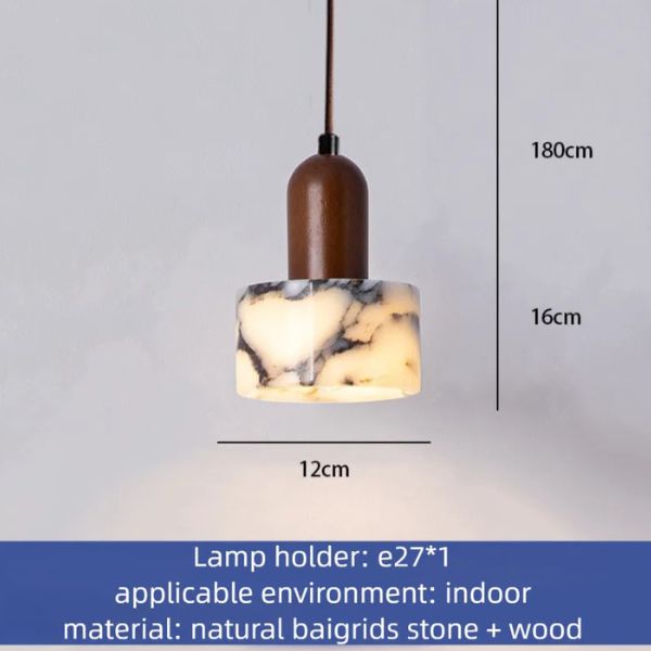 Marble Pendant Light