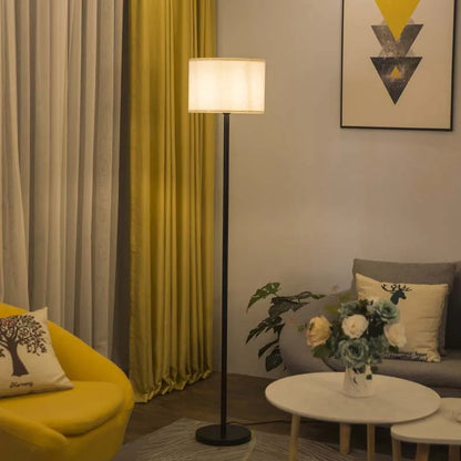 Modern Luxury Floor Lamp with LED Design Iron Body Standing Light for Living Room Hotel Bedroom Home Decorative Lighting