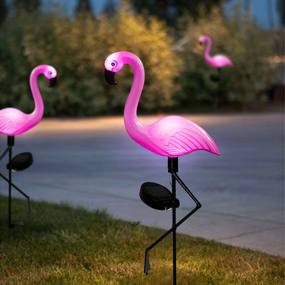 Solar Flamingo Garden Lights – Festive Outdoor Decoration (1Pc/3Pcs)