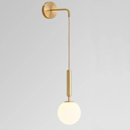 Modern Simple Glass Wall Lamp – Nordic Luxury Wall Light Fixture