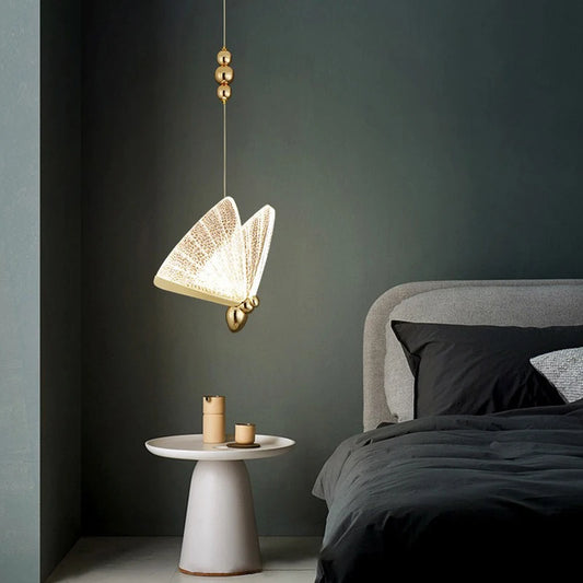 A butterfly-inspired chandelier to illuminate your home with grace.