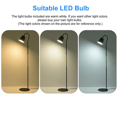 Modern Simple floor lamp Iron LED Standing Lamp Adjustable Lamp For Living Room Office Reading Bedroom Study Decor Lighting