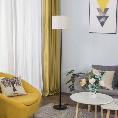 Modern Luxury Floor Lamp with LED Design Iron Body Standing Light for Living Room Hotel Bedroom Home Decorative Lighting